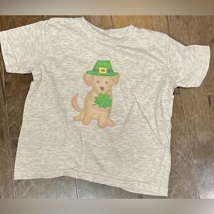 Toddler Boy 3T St. Patrick’s Day Puppy Tshirt